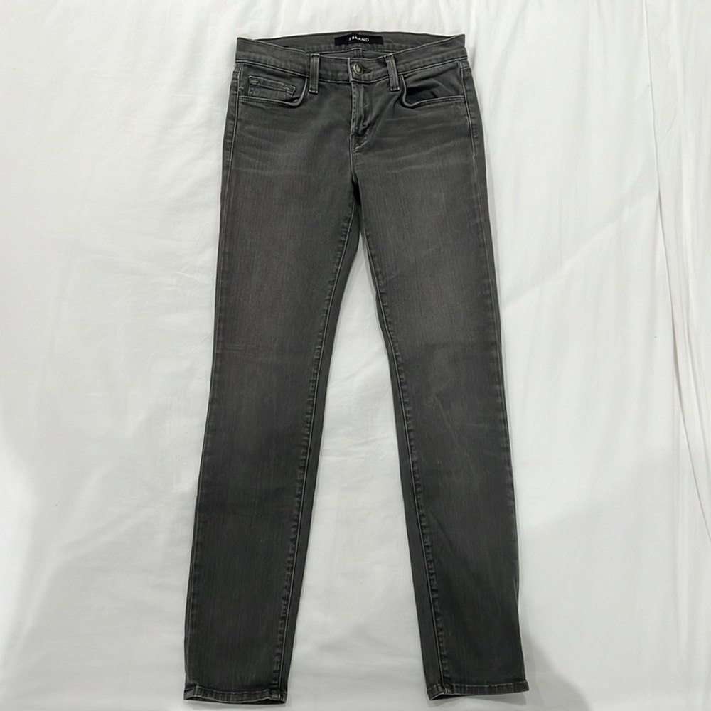 J Brand | Gray Cropped Skinny Jeans | Size 26